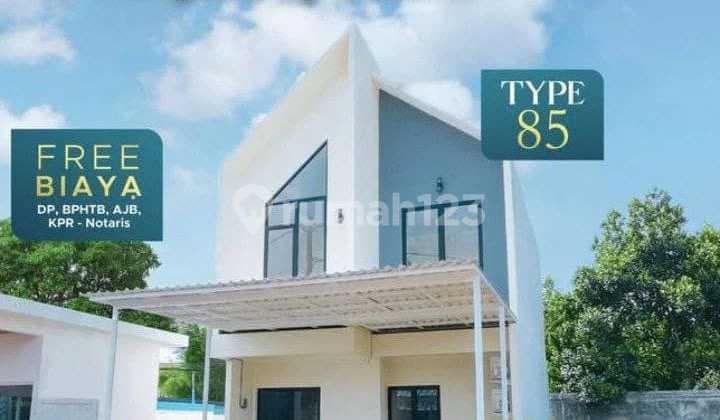 728.Rumah 2Lantai Promo Free biya Hny dgn 10Juta sdh miliki rumah