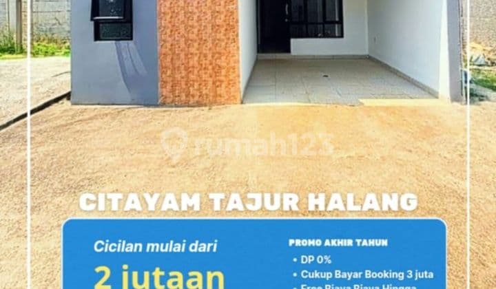 Pm2.Rumah Murah Subsidi Strategis Selangkah Ke jl Raya di Citayam