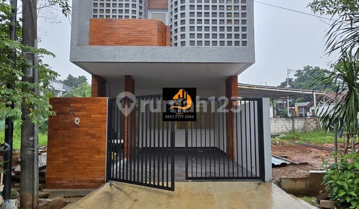 T84.Rumah Baru Siap Huni Modern Dlm Komp Pondok Kelapa jaktim