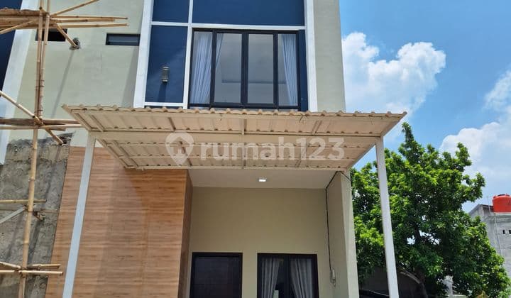 S766.rumah 2Lt Free Biaya Tanpa Dp Strategis 5mnt Ke St Sudimara