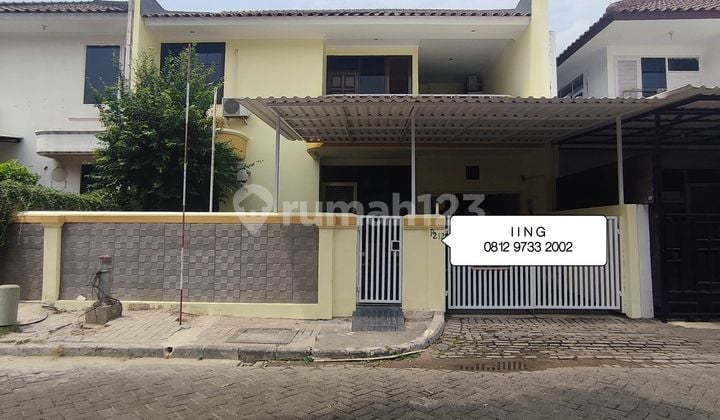 Rumah 2 lantai siap huni dan bebas banjir di modernland,tangerang