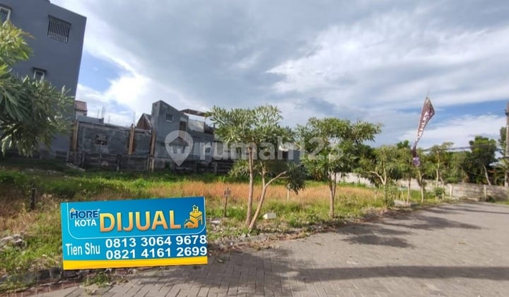 Tanah termurah dekat ITS dan Universitas Hangtuah ada 2 kav jejer