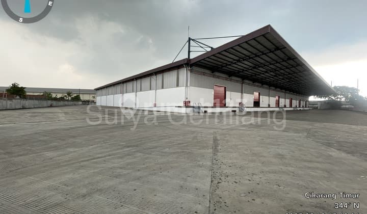 Warehouse in East Cikarang 5,292m2 Free Iurab IPL Extensive Parking Area Unfurnished 9,500.0 m² SHM