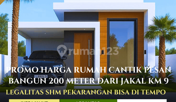DIjual Cepat Rumah Mewah Cantik Minimalis Bisa KPR SHM Pekarangan di Jl Kaliurang KM 9 Sleman Jogja Utara