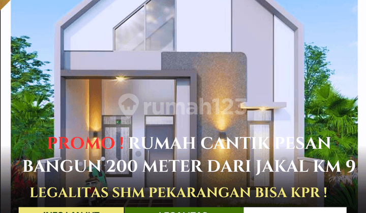 Dijual Cepat Rumah Cantik Bisa KPR Lokasi Strategis di Jogja Sleman Utara Hanya 200 Meter Dari jl Raya kaliurang KM 9