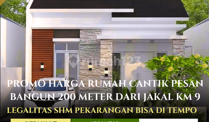 Dijual Rumah Murah di Jogja Utara Sleman Bisa KPR Hanya 200 Meter Masuk Dari Jl Raya Kaliurang KM 9