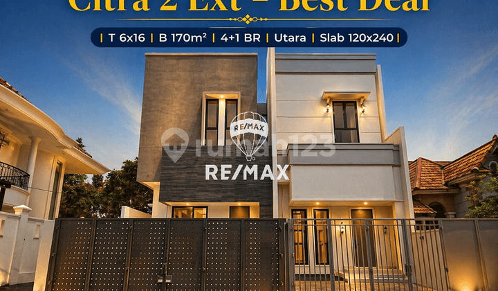 Best Deal! Rumah Baru Citra 2 Extension 170M² - One Gate Cluster Jakarta Barat