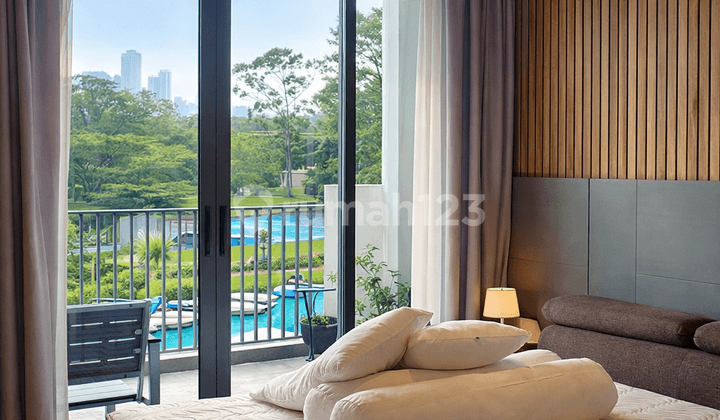 Marigold Navapark Bsd - 3+1 BR Furnished dengan View Pool & Botanical Park 10 Ha