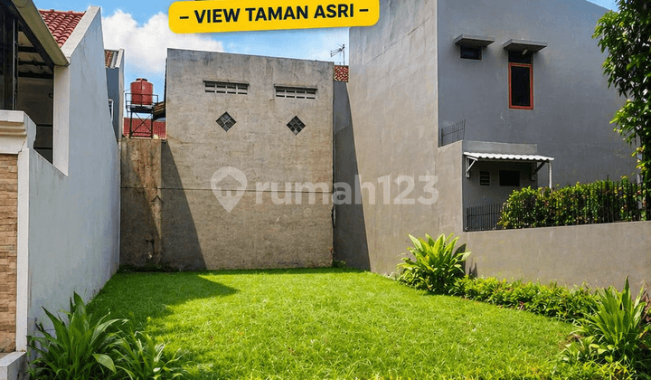 Bangun Rumah Impian! Kavling Metro Permata 1 Uk 8X18 Hadap Taman