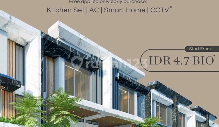 V Residence High End Cluster In Central Kuta