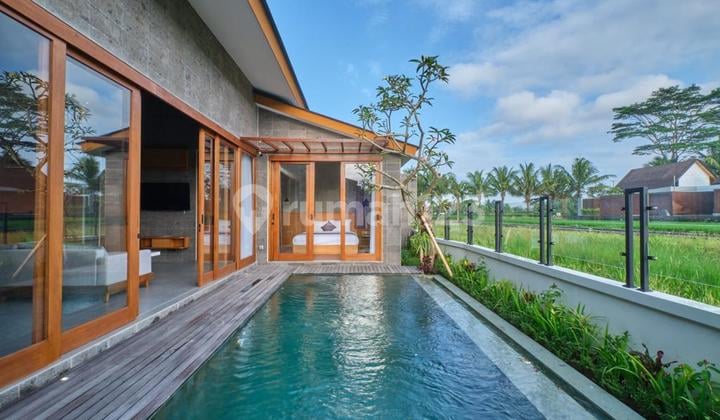 Modern Tropical Villa with Ricefield View in Lodtunduh, Gelogor, Ubud, Bali