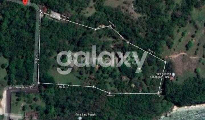 Tanah Pantai Green Bowl Bali Clif Ungasan Badung, Bali