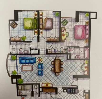 Dijual Bumimas Apartment 3 BR (Bisa Sewa)