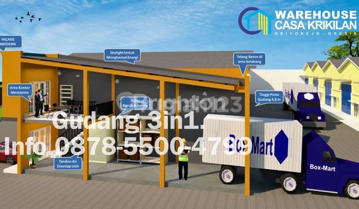 On Progress Gudang Pintu Depan belakang Cukup 12juta an di Krikilan