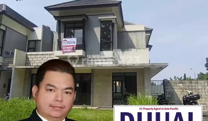 For Sale Rumah Lt 288m² Lb 184m² di Cluster Indigo Bogor Nirwana Residence Bnr