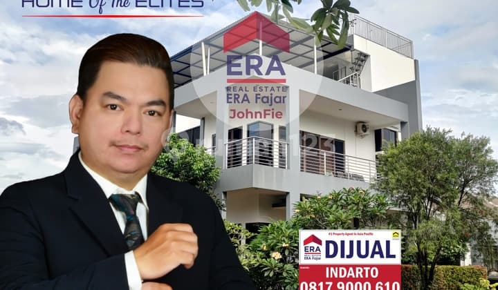 Di Jual Rumah 3 Lantai Bagus Semi Furnished SHM Pakuan Hill, Bogor View Gunung Salak, Gunung Gede Pangrango