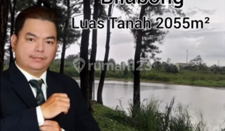 Di Jual Tanah Cantik View Danau 2055m² SHM Bilabong, Bogor