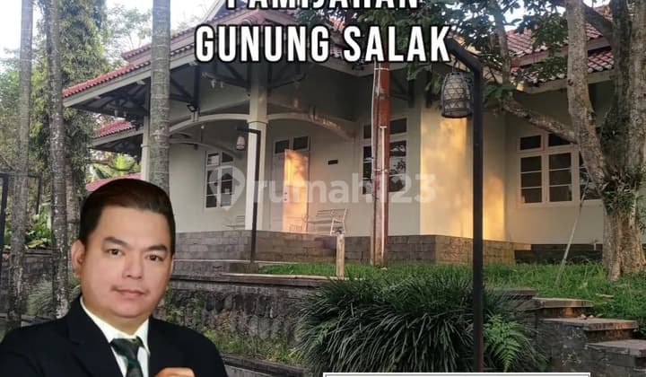 Di Jual Villa SHM Lt 1 Hektar Sejuk di Gunung Bunder Pamijahan Bogor