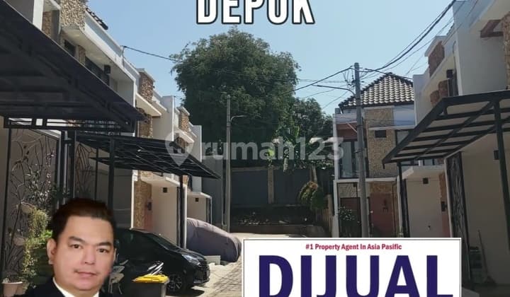 For Sale Rumah SHM Lt 90m² di Margonda Ecopark Depok
