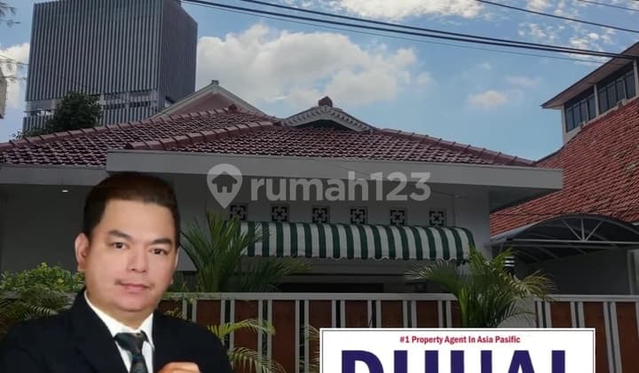 For Sale Rumah Sudah Renovasi SHM Lt 569m² di Cikini , Menteng , Jakarta