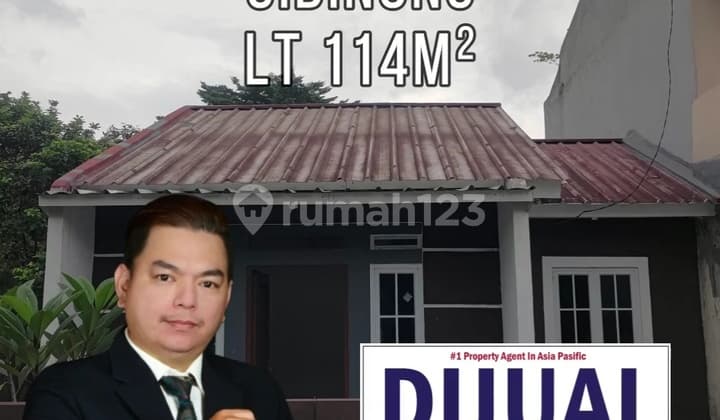 For Sale Rumah SHM Lt 114m² di Acropolis Sukahati Bogor