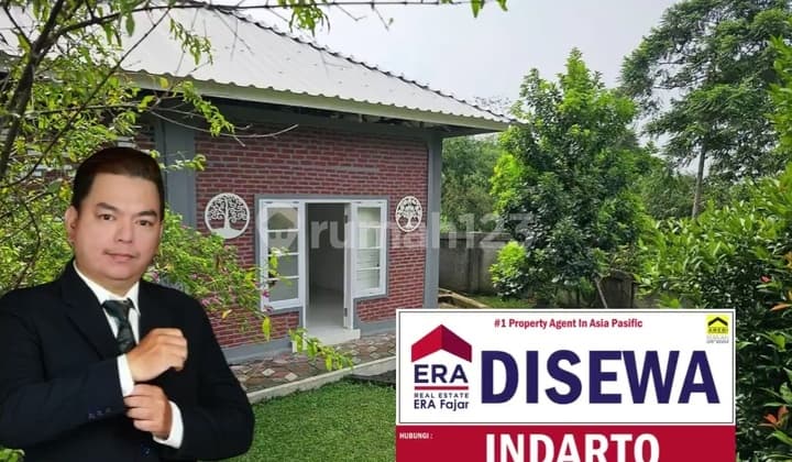 For Rent Tanah Dan Bangunan Villa Lt 3500m² View Gunung Pancar di Bojong Koneng Sentul Bogor