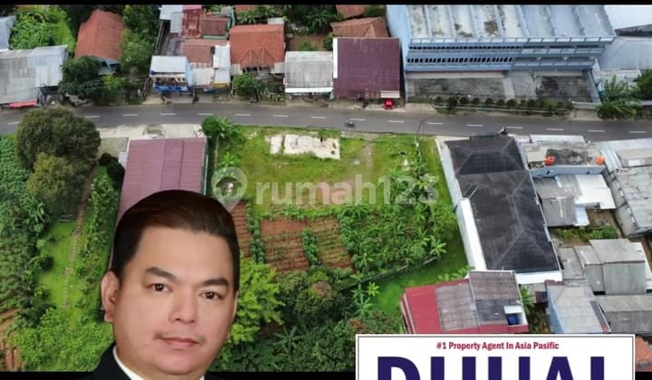 For Sale Tanah SHM Lt 1250m² di Jalan Raya Cijayanti Babakan Madang Bogor