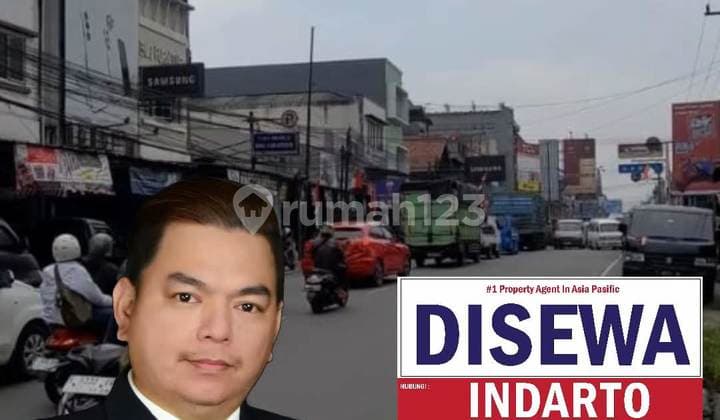 For Rent / Sewa Ruko 3 Lantai SHM di Pasar Cicuruq Sukabumi Bogor , Lokasi Strategis