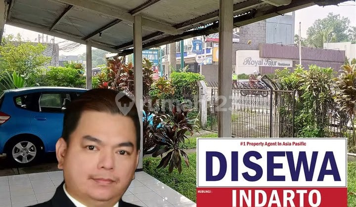 For Rent / Sewa Ruang Usaha / Rumah LT 240m² LB 140m² di Jalan Raya Tajur , Lokasi Strategis