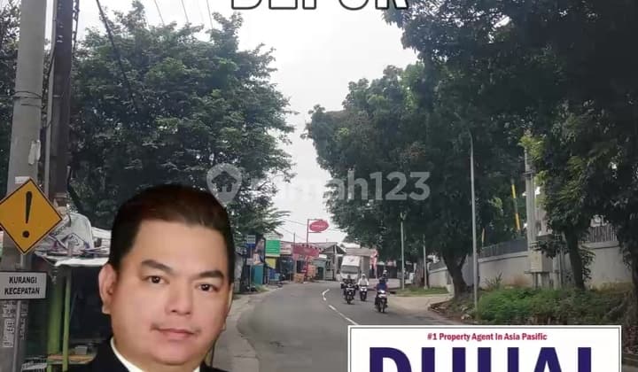 For Sale Freehold Land 3000m² on Tole Iskandar Street Depok, Strategic Location