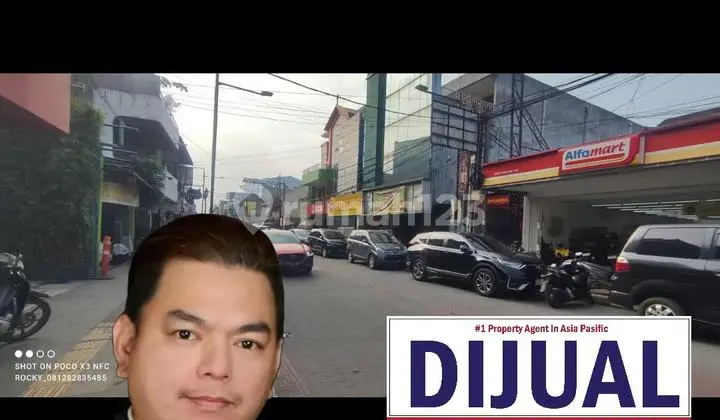 For Sale Ruko Strategis LT 683m² 470m² di Jalan Suryakencana Bogor , Cocok Untuk Usaha