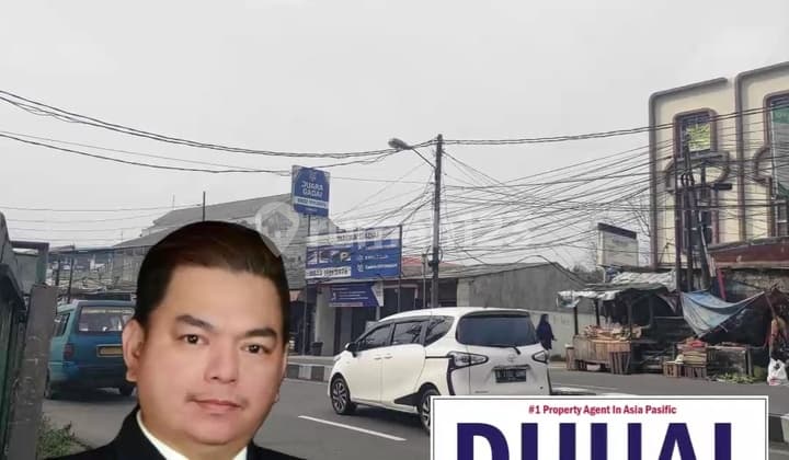 For Sale Commercial Space SHM Land Area 562m² in Cisalak Depok, Next to Main Road