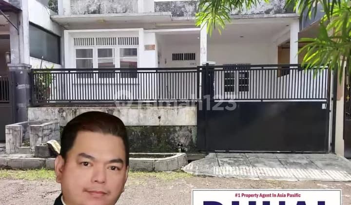 For Sale Rumah SHM LT 128m² di Baranangsiang Indah BSI Bogor , Lokasi Strategis dekat Summarecon