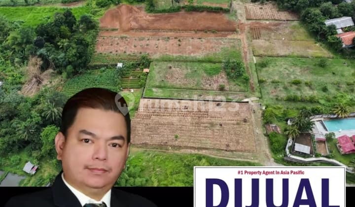 For Sale Freehold Land 1 Ha Plot in Palasari Cijeruk Bogor, Already Cut and Leveled
