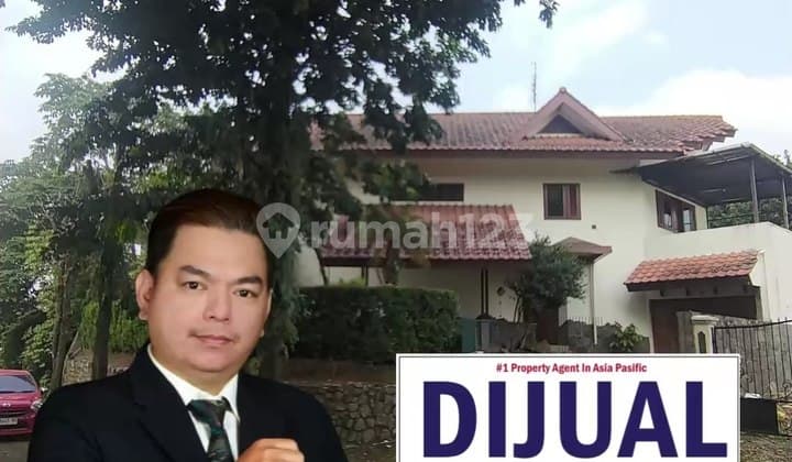 For Rent / Sewa Rumah Cantik LT 565m² LB 379m² di Villa Duta Baranangsiang Bogor , Lokasi Strategis