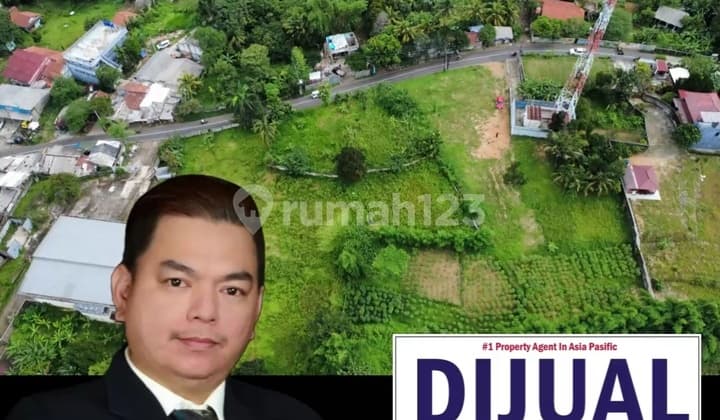 For Sale Tanah SHM Lt 3220m² di Jalan Raya Cijayanti Babakan Madang Bogor