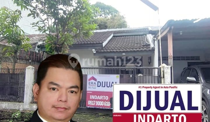 For Sale Rumah LT 270M2 di Indraprasta Bogor Utara , Lokasi Strategis