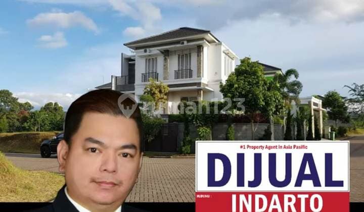 For Sale Rumah Cantik Hoek SHM LT 296m² LB 250m² di Pakuan Hills Tajur , Lokasi Sejuk dan Nyaman