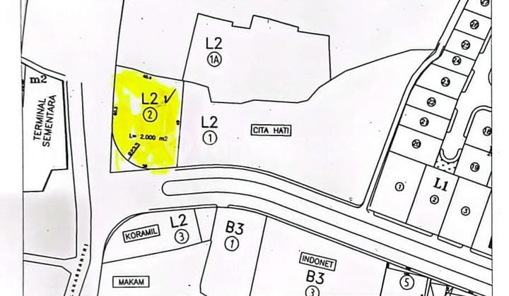 Tanah Area Bisnis Komersial Raya Bukit Bali Citraland Surabaya Barat