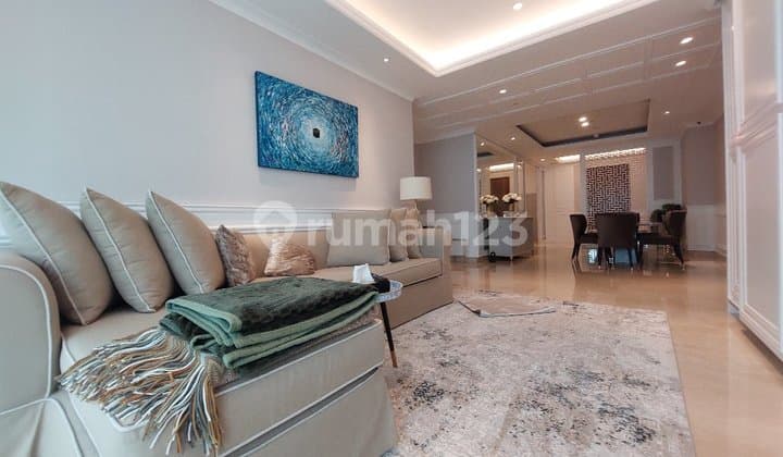 2 bdr plus 1 study room Pakubuwono House Furnished Bagus