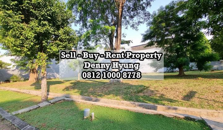 Dijual Kavling Garden House 569m2, Hoek, Pantai Indah Kapuk