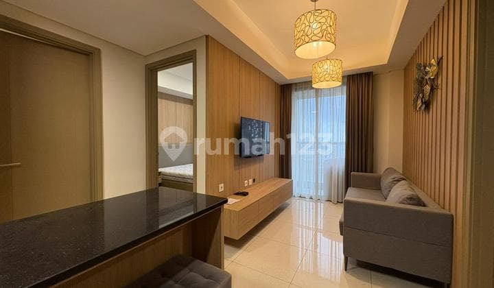 For Rent: Gold Coast 2-Bedroom Apartment, 62 sqm, Furnished, Pantai Indah Kapuk