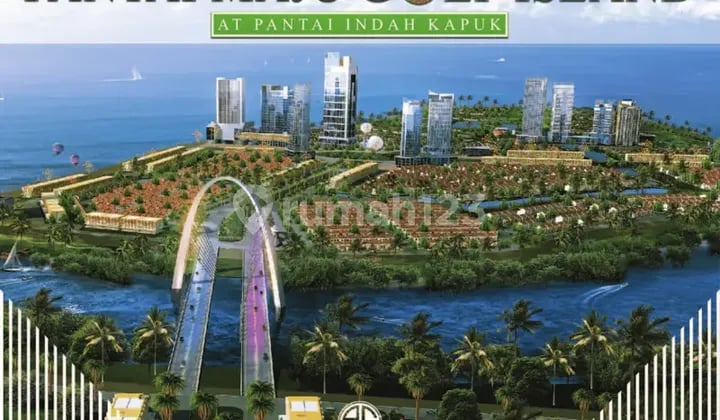 Dijual Cepat Kavling Residen Sonata Lagoon Golf Island Pantai Indah Kapuk Uk 12x25m Best Price Siap Bangun Lokasi Bagus Cluster Favorit