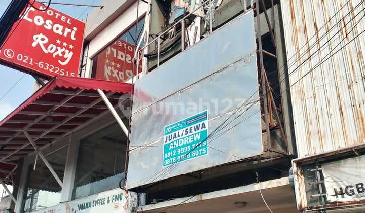 Ruko Jalan Raya Kh Hasyim Ashari Roxy Cideng Siap Pakai
