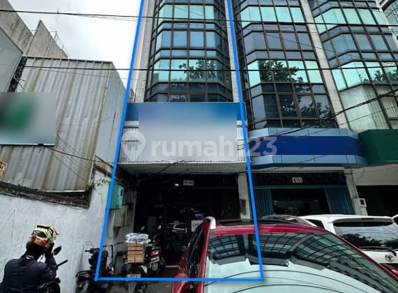 Ruko Cideng Barat Raya Hadap Timur 5 Lantai Harga Dekat NJOP