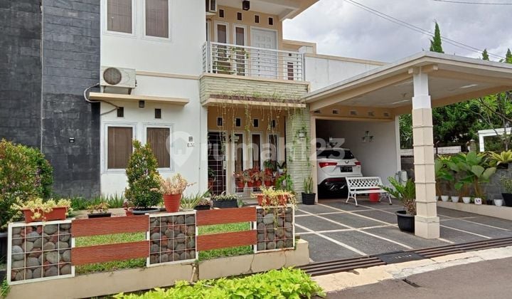 Well-Maintained 2-Story House Fully Furnished in Elite Area Cisaranten Kulon Wing Soekarno Hatta
