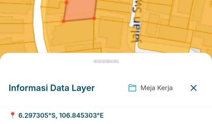 Jual Rumah Hitung Tanah Poltangan Raya Tanjung Barata