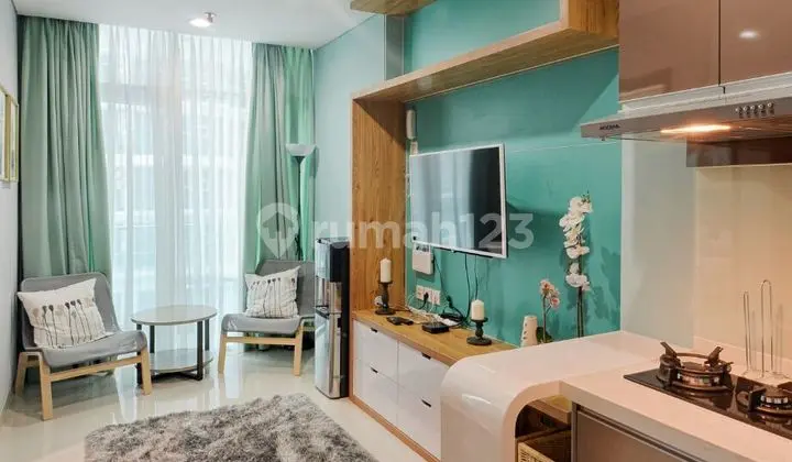 Apartemen 1Br Alam Sutera Brooklyn Tower B, Full Furnished Selangkah ke Living World & Ikea Turun Harga