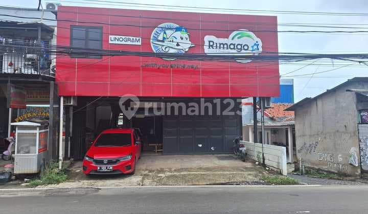Rumah Usaha Pinggir Jalan Jelupang BSD - 2 Lantai Parkir Luas Depan Candra Wijaya