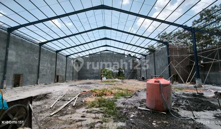 Gudang Bebas Banjir Saat Ini Sedang Dalam Proses Pembangunan Di KIC Gatsu Semarang